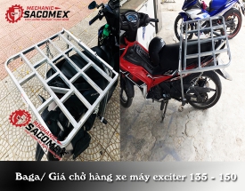 Baga/ Giá chở hàng xe máy exciter 135 - 150