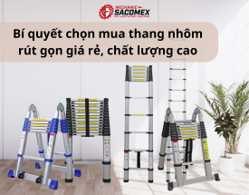 Bí quyết chọn mua thang nhôm rút gọn giá rẻ, chất lượng cao