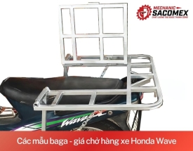 Các mẫu baga - giá chở hàng xe honda Wave