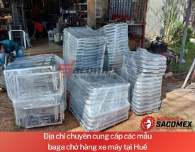 Địa chỉ chuyên cung cấp các mẫu baga chở hàng xe máy tại Huế