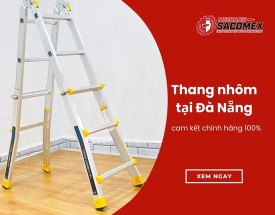 Thang nhôm Đà Nẵng giá tốt - Bảo hành chính hãng 100%