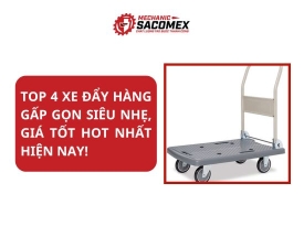 Top 4 xe đẩy hàng gấp gọn siêu nhẹ, giá tốt HOT nhất hiện nay