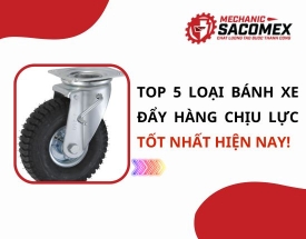 Top 5 loại bánh xe đẩy hàng chịu lực tốt nhất hiện nay