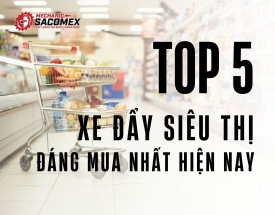 Top 5 xe đẩy siêu thị đáng mua nhất hiện nay