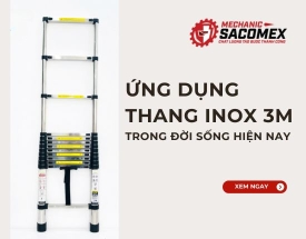 Ứng dụng thang inox 3m trong đời sống hiện nay