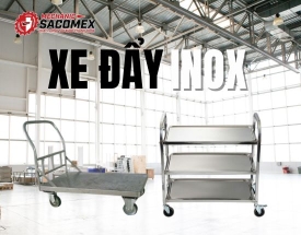 Xe đẩy Inox và ứng dụng của xe đẩy hàng Inox trong cuộc sống