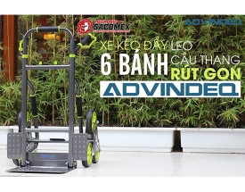 Xe leo cầu thang 6 bánh rút gọn Advindeq