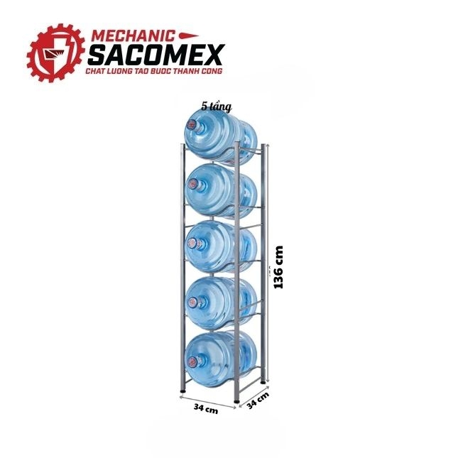 Kệ để bình nước 5 tầng SK05