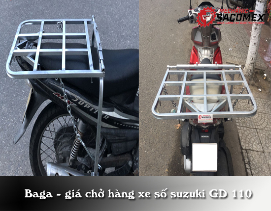 Baga - giá chở hàng xe số suzuki GD 110