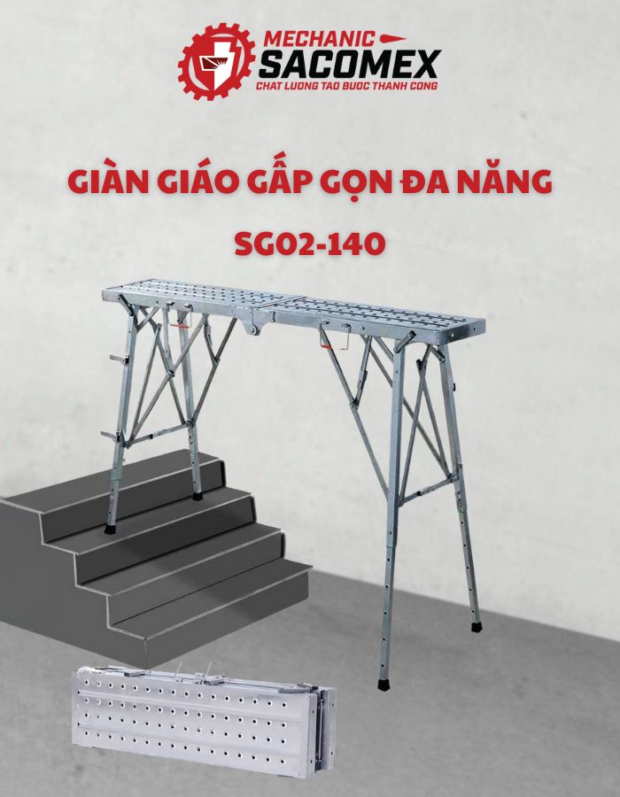 Giới thiệu giàn giáo gấp gọn đa năng SG02-140