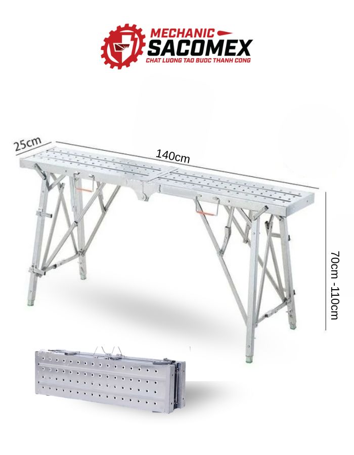 Ưu điểm nổi bật của giàn giáo gấp gọn đa năng SG02-140