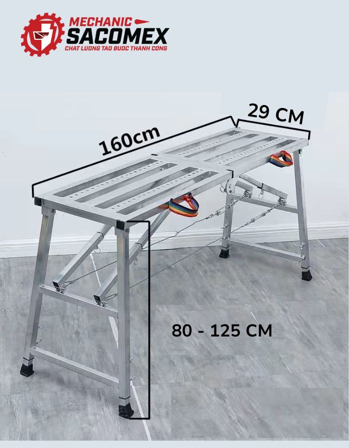 Ưu điểm nổi bật của giàn giáo thông minh gấp gọn SG01-160