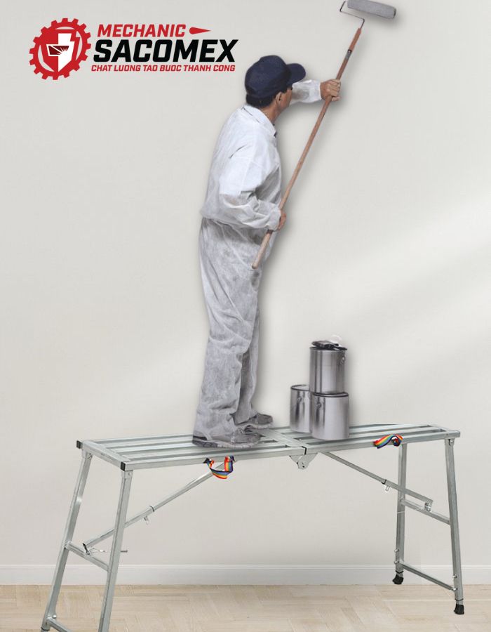 Ứng dụng thực tế của giàn giáo thông minh gấp gọn SG01-160