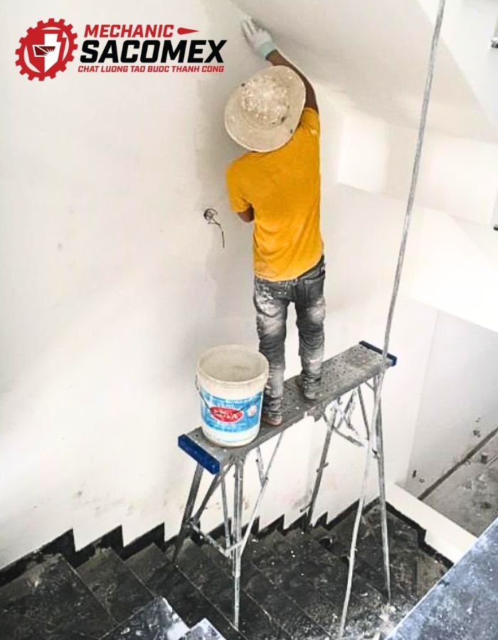 Ứng dụng thực tế của giàn giáo thông minh gấp gọn SG01-180