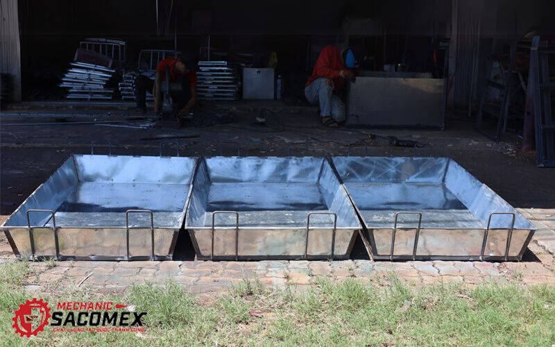 Đặc điểm nổi bật của máng trộn vữa SM-100
