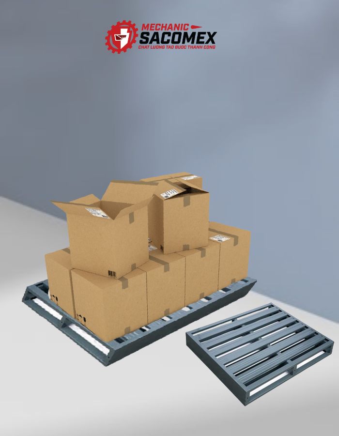 Tại sao nên chọn Pallet sắt thay vì gỗ hay nhựa?