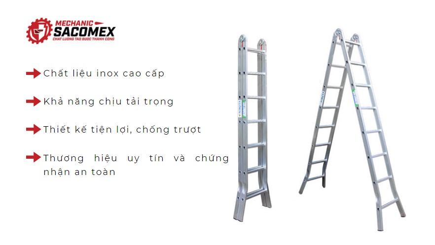 Tiêu chí lựa chọn thang inox 9 bậc