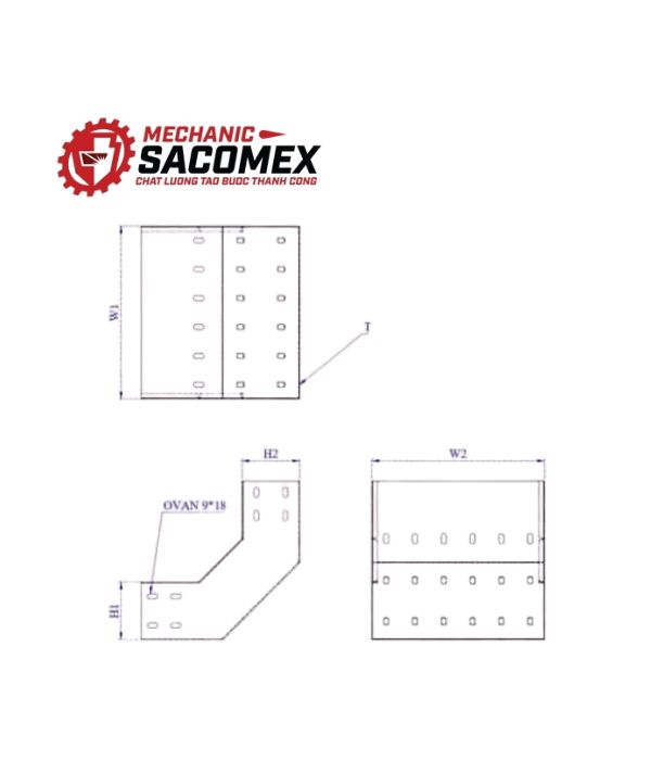 Ứng dụng thực tế của co lên khay cáp