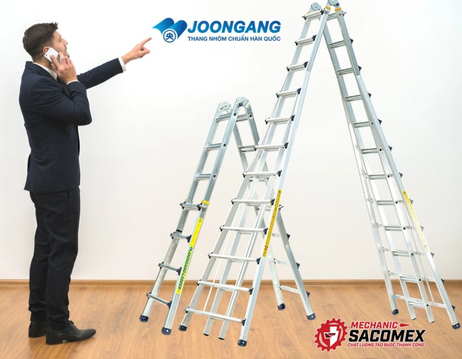 Hướng dẫn cách bảo dưỡng, bảo trì thang nhôm Joongang Hàn Quốc JALS-44