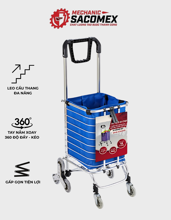 Giới thiệu chung về xe kéo đi chợ rút gọn Advindeq TL-90CN