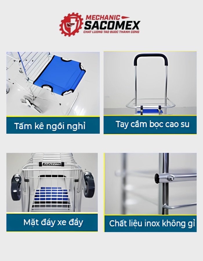 Lưu ý khi sử dụng xe kéo đi chợ rút gọn Advindeq TL-90CN