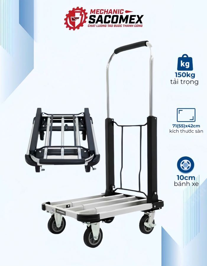 Giới thiệu chung xe đẩy hàng đa năng Advindeq HT-150A