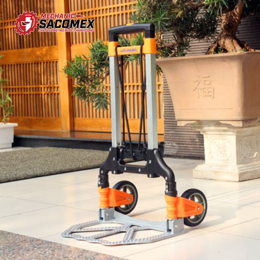 Hướng dẫn sử dụng xe đẩy hàng 2 bánh rút gọn Advindeq TL-80C an toàn 