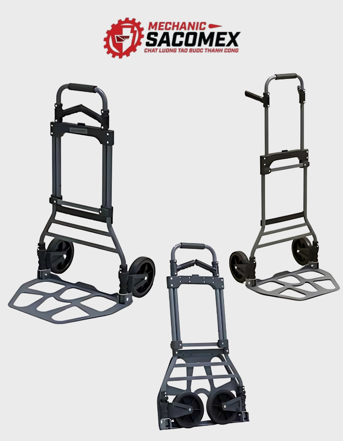 Giới thiệu chung xe đẩy hàng 2 bánh rút gọn Advindeq TL-150C