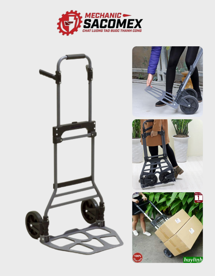 Ưu điểm nổi bật của xe đẩy hàng 2 bánh rút gọn Advindeq TL-150C