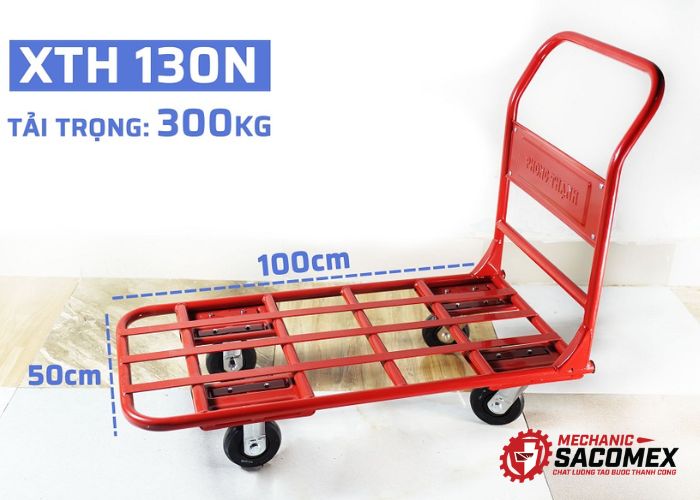 Giới thiệu về xe đẩy hàng 4 bánh Phong Thạnh XTH130N