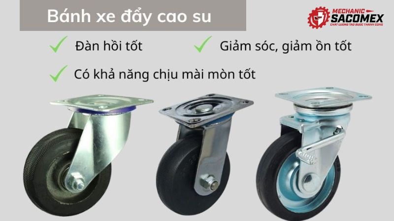 Top 5 bánh xe đẩy hàng chịu lực tốt nhất hiện nay