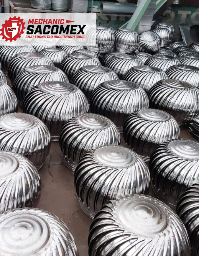 Ứng dụng thực tế của quả cầu thông gió Inox STG-600 (Φ600)
