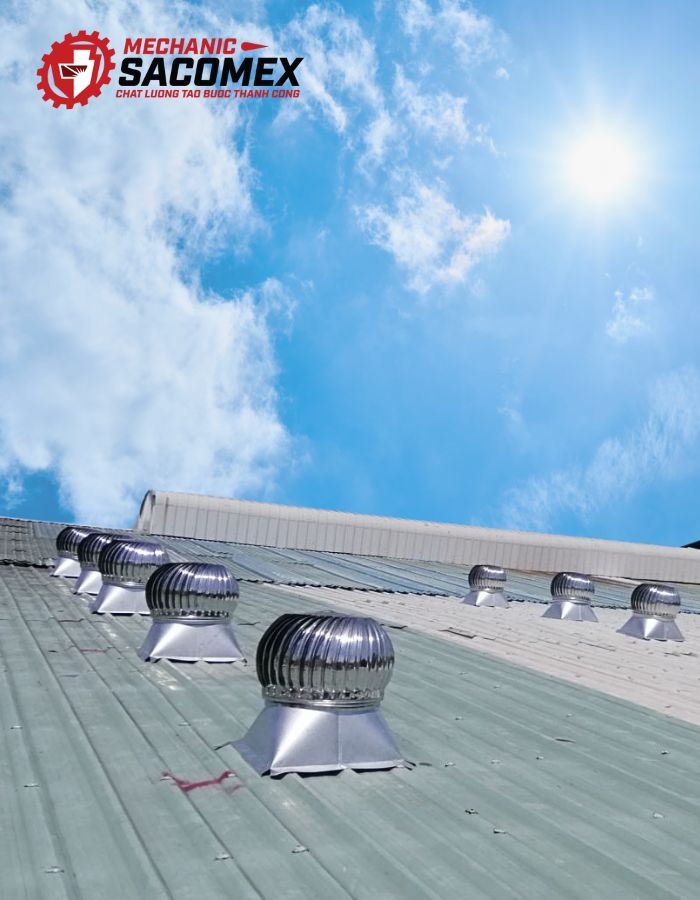 Ứng dụng thực tế của quả cầu thông gió Inox 304 STG-600I (Φ600)